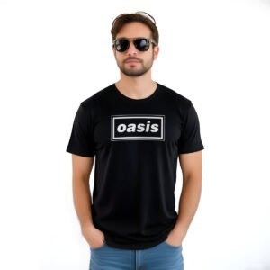 Camiseta Oasis Unisex Preta