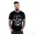 Camiseta Misfits Unisex Preta Rock Punk