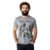 Camiseta Raul Seixas Metrô Linha 743 Cinza Mescla