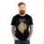 Camiseta Smashing Pumpkins Unissex Algodão Preta